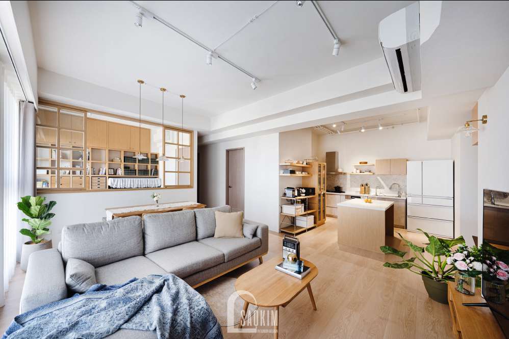 Thiết Kế Thi Công Chung Cư Phong Cách Muji